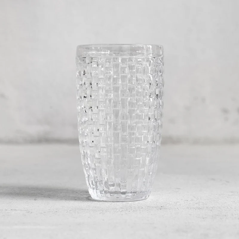 Vaso con efecto entrelazado 330ml - Juego de 6