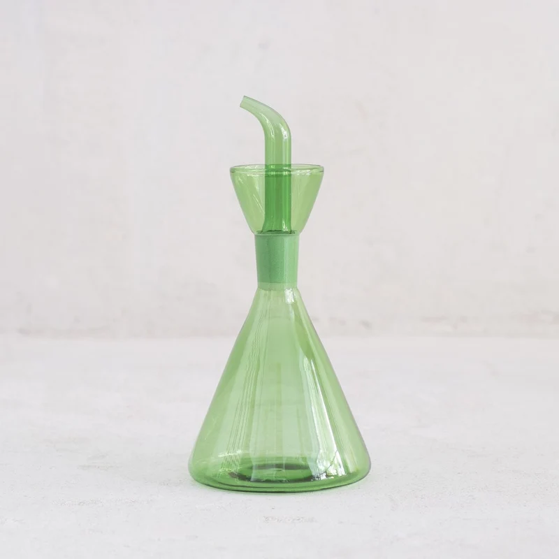 Dispensador de aceite en verde 200ml