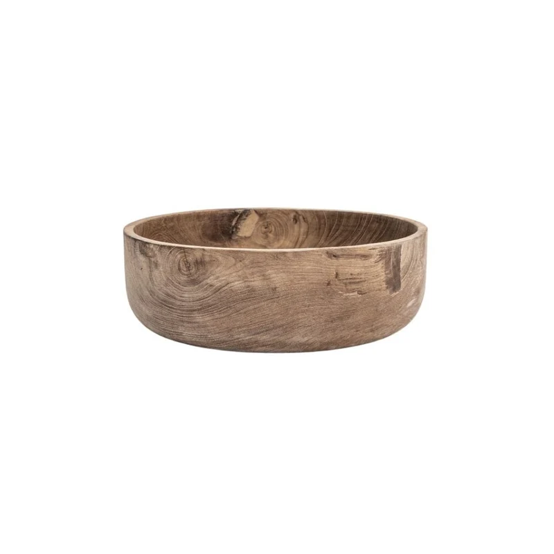 Teak Wooden Bowl | 30x10cm