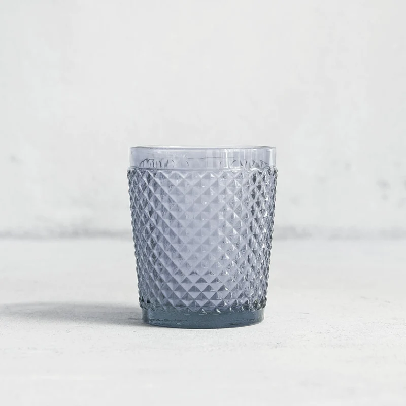 Vaso de agua azul de 250ml - Juego de 6