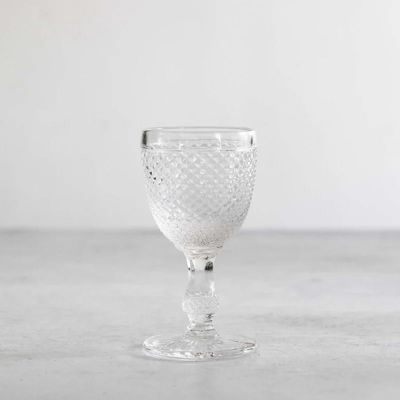 Copa de vino blanco transparente 110ml - Set de 6