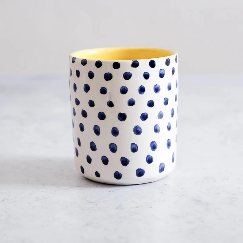 Taza Cobalto/Amarillo 200ml