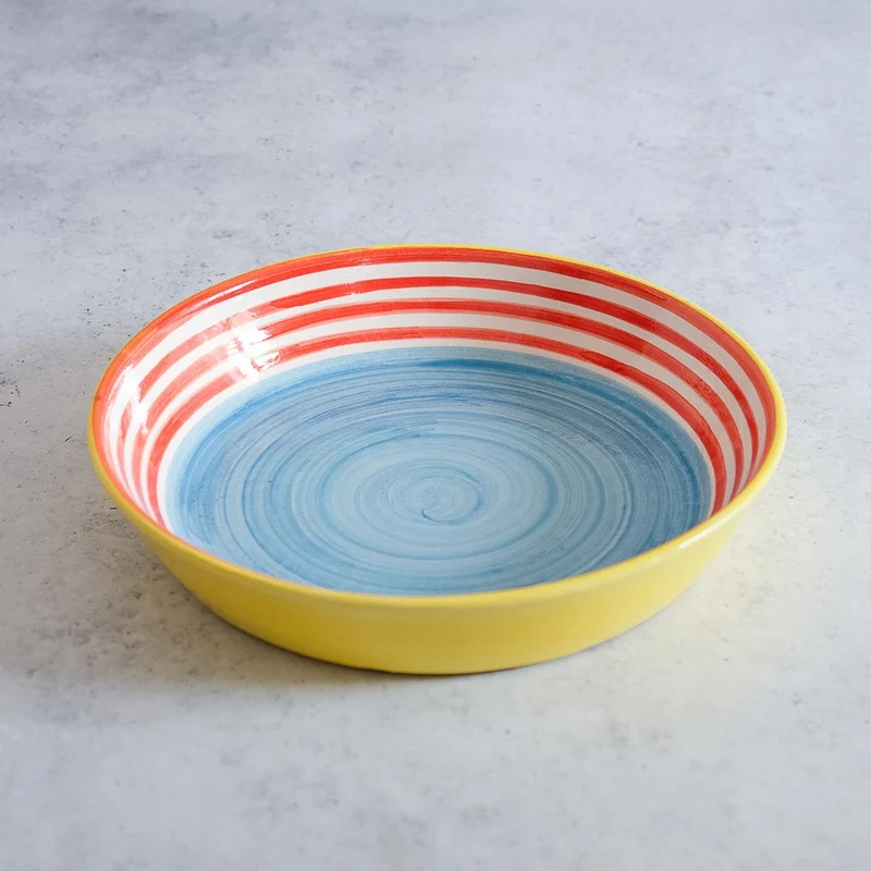 Plato Hondo Amarillo Ø24cm