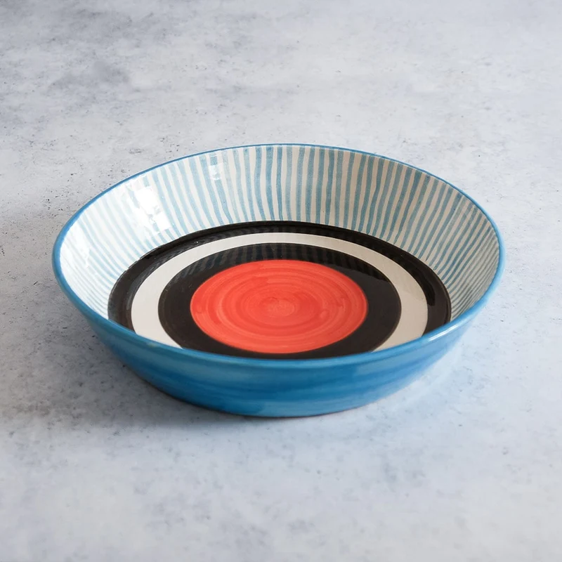 Plato Hondo Azul Ø24cm