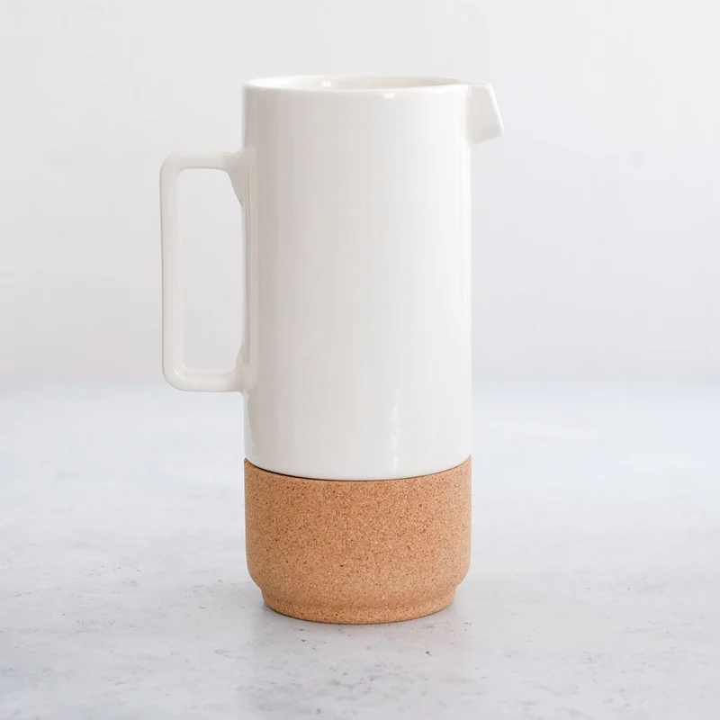 Jarra alta de 1L - Blanca