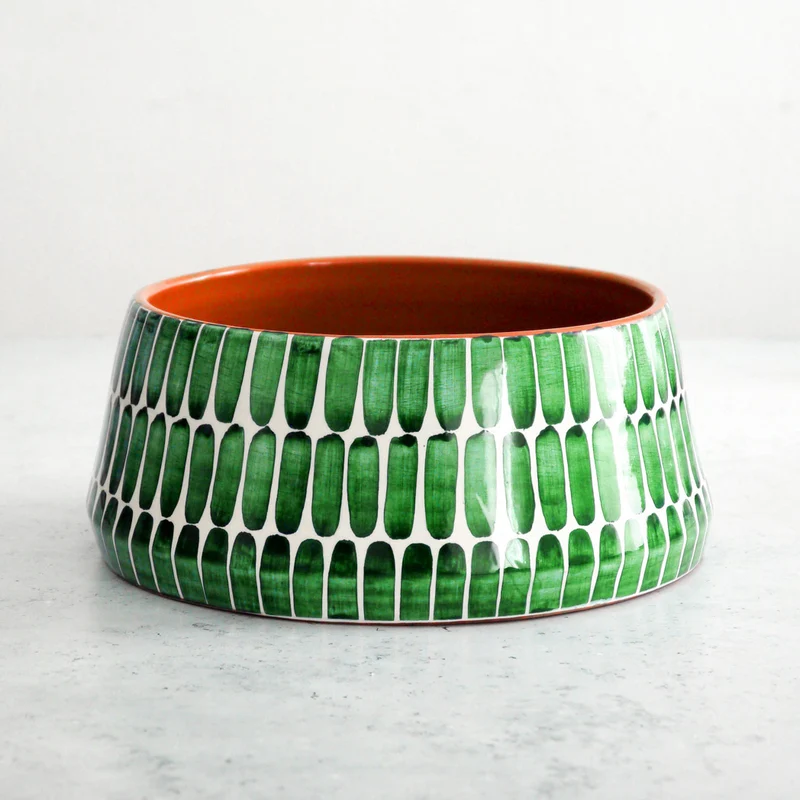 Cuenco grande Dash verde, Ø 23 cm