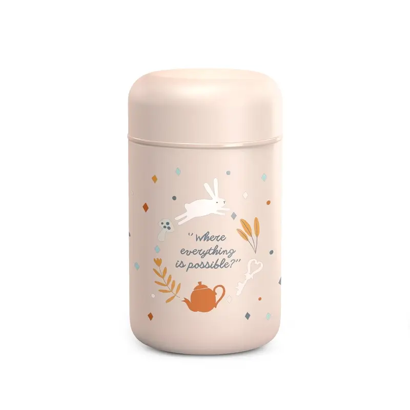 Suavinex Termo Papillero 400 Ml, Wonderland Rosa