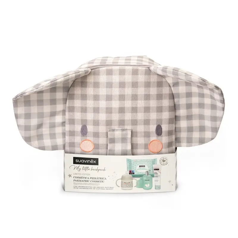Suavinex Nursery Backpack, Elephant Grey