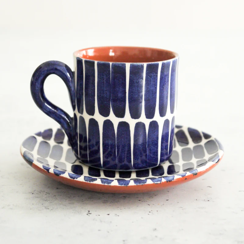 Taza y Plato de Espresso Dash