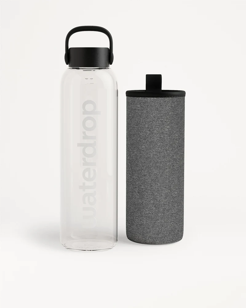 Botella de vidrio waterdrop®