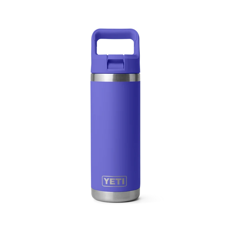 YETI RAMBLER® BOTTLE STRAW 18 OZ | BOTELLA DE 532 ML CON TAPA CON PAJITA