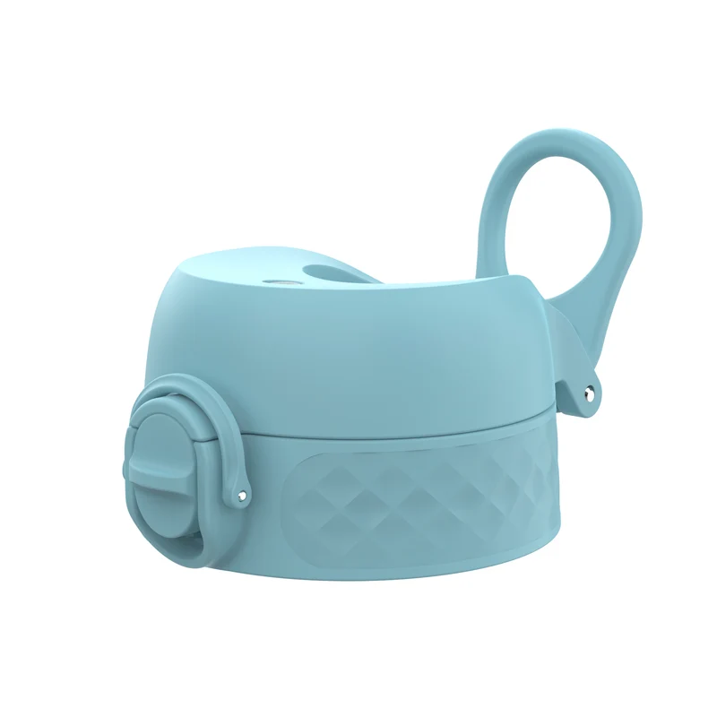 Leak Proof Water Bottle Replacement Lid, Alaskan Blue, Large