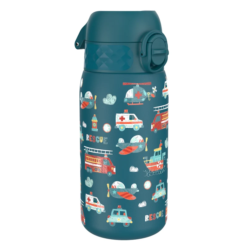 Leak Proof Thermal Steel Water Bottle, Insulated, Rescue Vehicles, 320ml (11oz)
