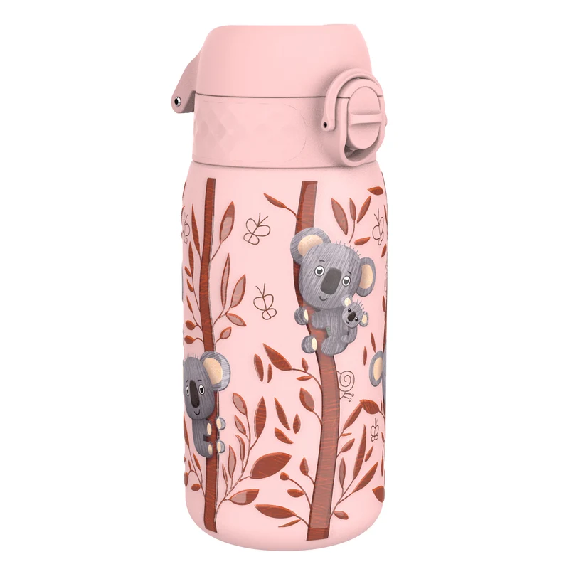 Leak Proof Thermal Steel Water Bottle, Insulated, Koalas, 320ml (11oz)