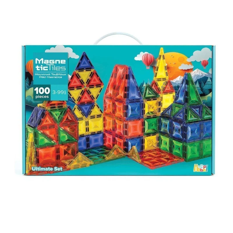 Blocos Magnéticos 100pçs