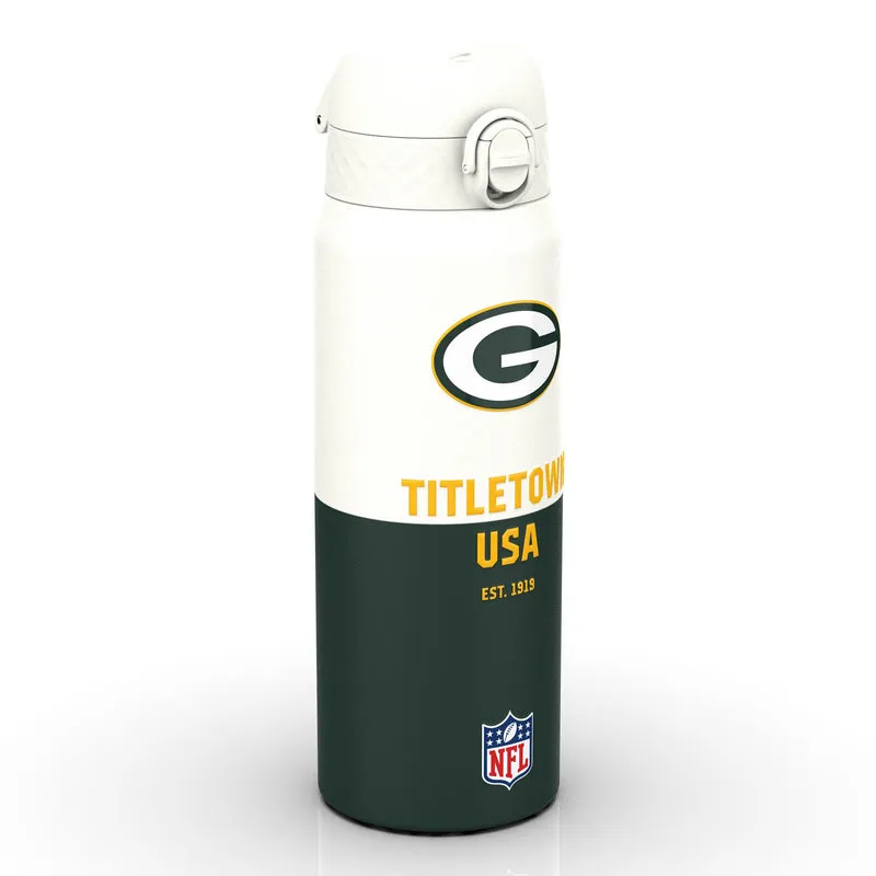NFL x Ion8 Sports, Insulated Bottle, 50 Series, Green Bay Packers, 750ml (24oz)