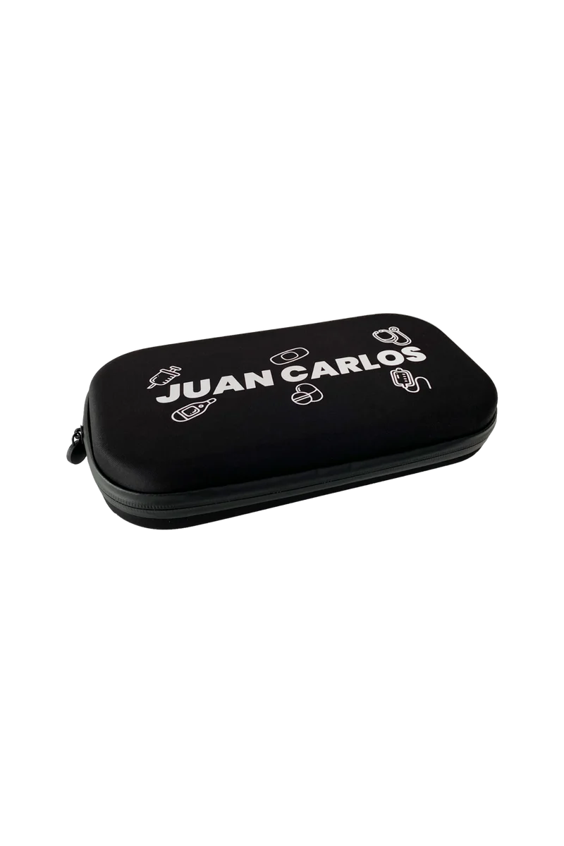Estuche fonendoscopio, liso o personalizado - Negro