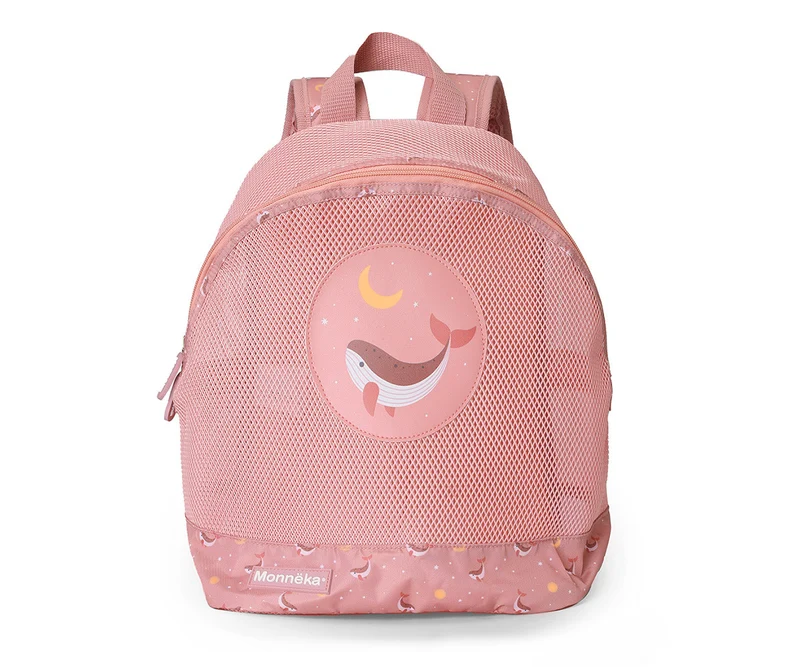Mochila Infantil Anti-areia Whale Pink