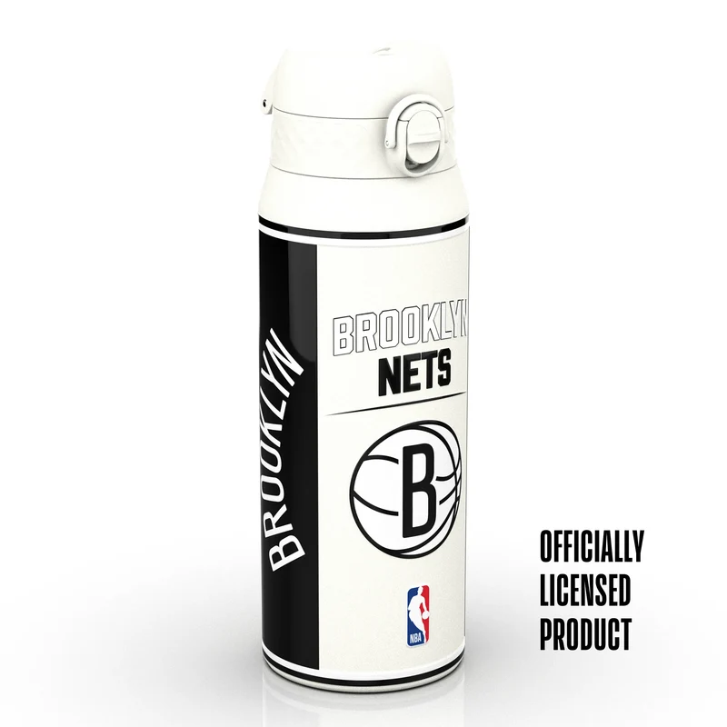 NBA x ION8, Insulated Steel Bottle, Brooklyn Nets, 750ml (24oz)
