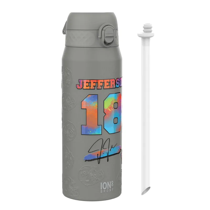 NFL x Ion8 Sports, Insulated Bottle, Signature Series, Justin Jefferson, 750ml (24oz)