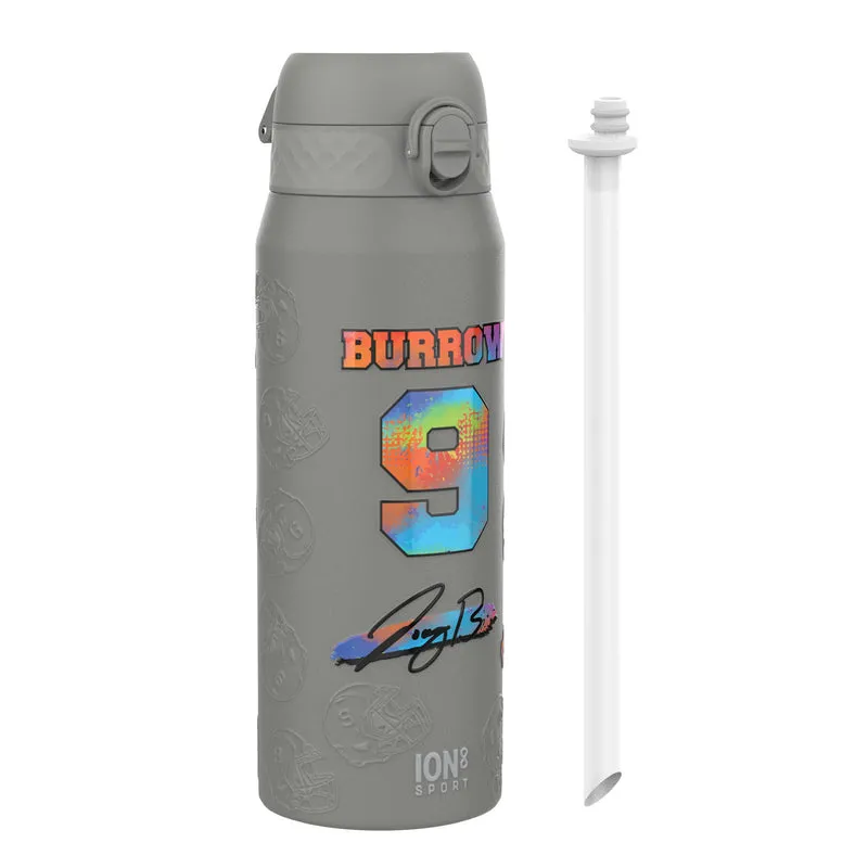 NFL x Ion8 Sports, Insulated Bottle, Signature Series, Joe Burrow, 750ml (24oz)
