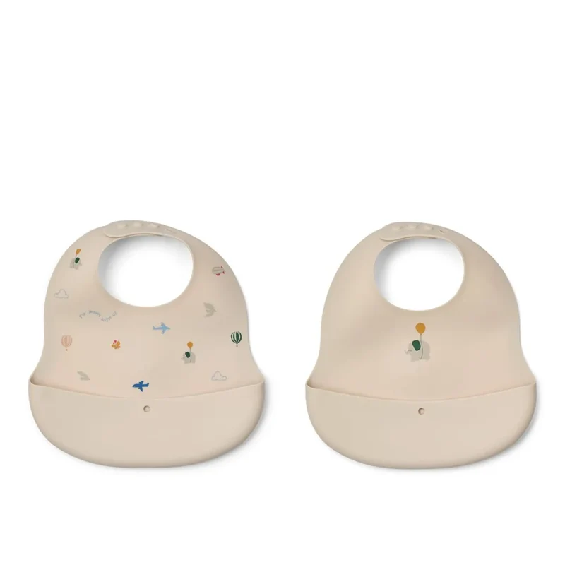 Babete de silicone Tilda - Flying / Sandy