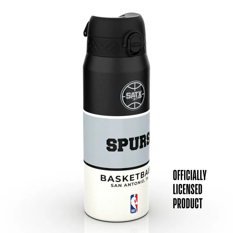 NBA x ION8, Insulated Steel Bottle, SA Spurs, 750ml (24oz)