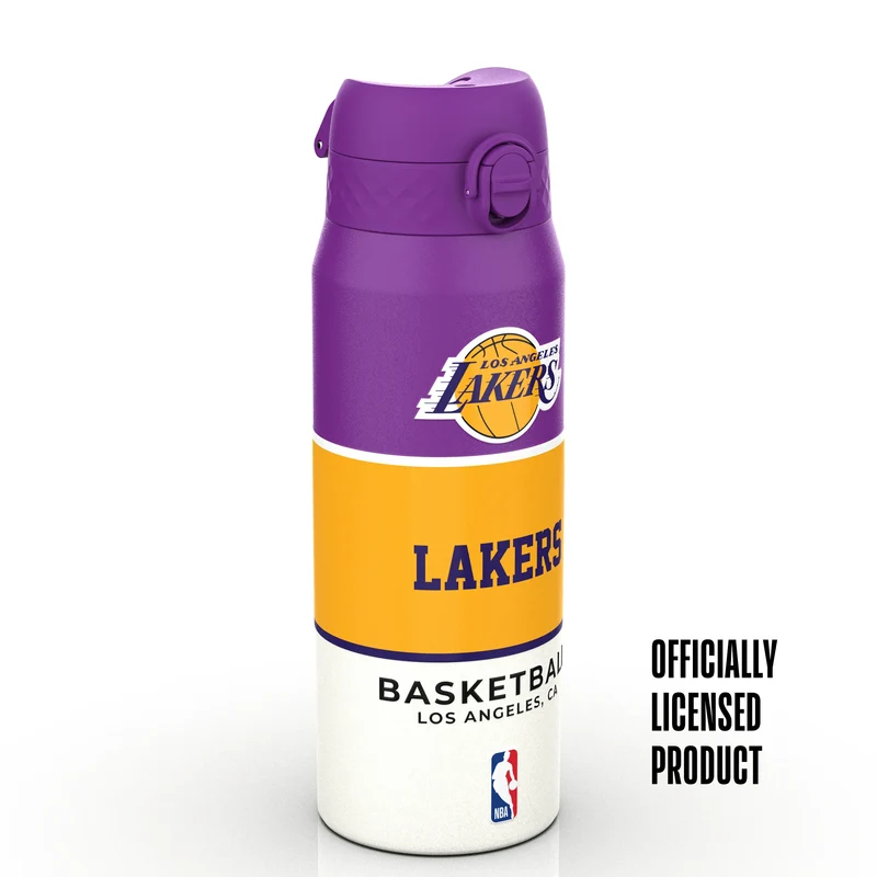 NBA x ION8, Insulated Steel Bottle, LA Lakers, 750ml (24oz)