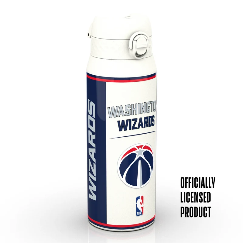 NBA x ION8, Insulated Steel Bottle, D.C Wizards, 750ml (24oz)