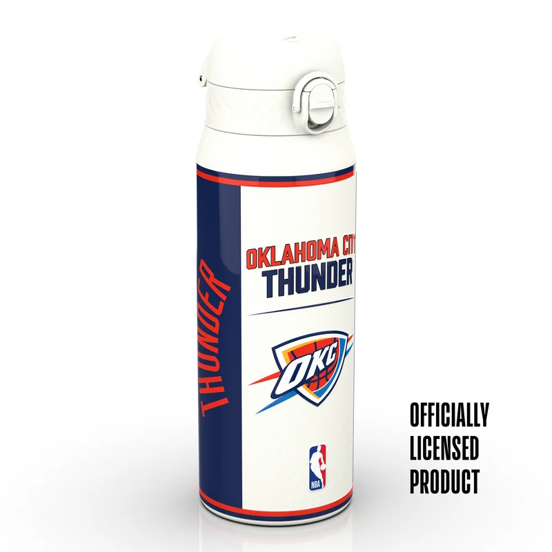 NBA x ION8, Insulated Steel Bottle, OK City Thunder, 750ml (24oz)