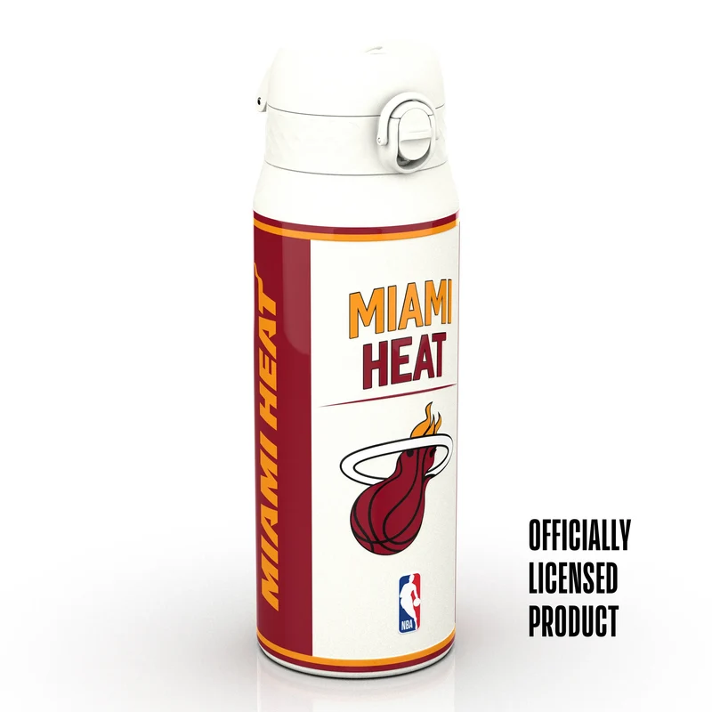 NBA x ION8, Insulated Steel Bottle, Miami Heat, 750ml (24oz)