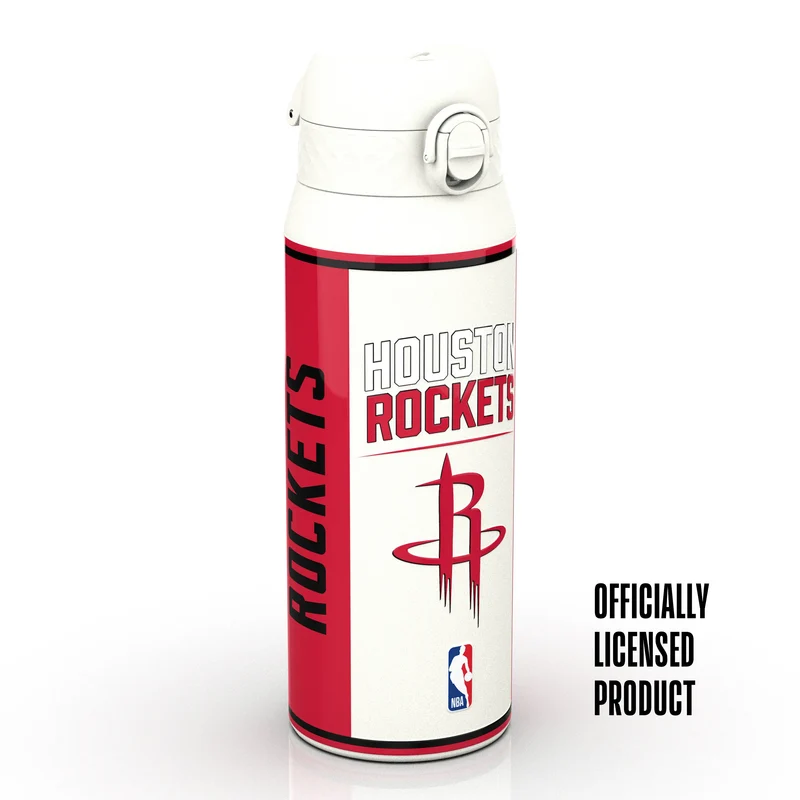 NBA x ION8, Insulated Steel Bottle, Houston Rockets, 750ml (24oz)