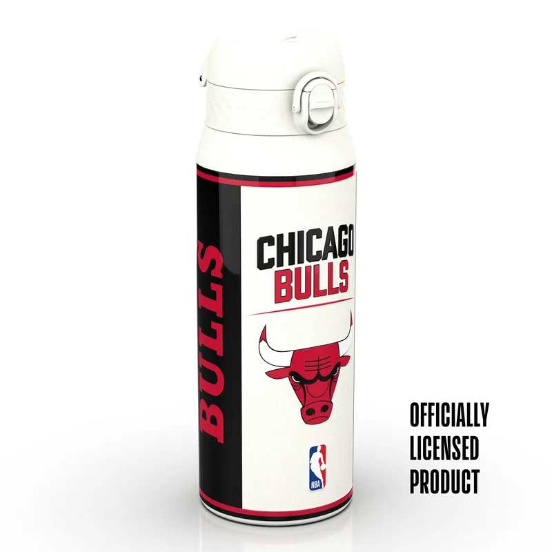 NBA x ION8, Insulated Steel Bottle, Chicago Bulls, 750ml (24oz)