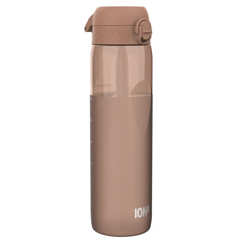 Leak Proof 1 litre Water Bottle, Recyclon, Half-Cut, Mocha, 1L