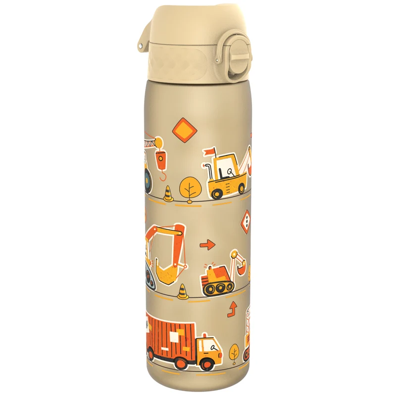 Leak Proof Slim Water Bottle, Recyclon, Construction, 500ml (18oz)
