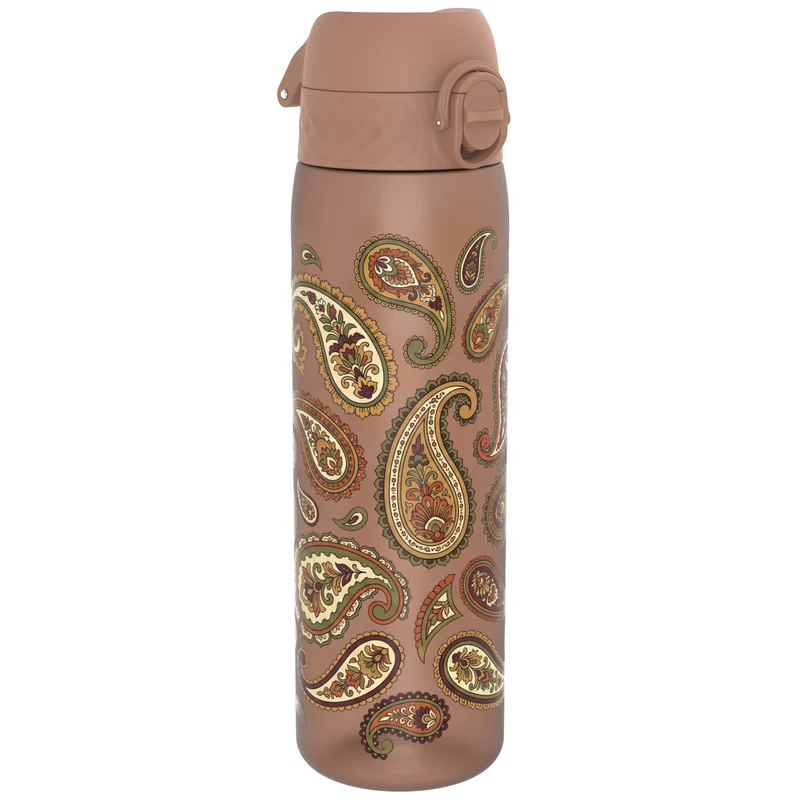 Leak Proof Slim Water Bottle, Recyclon, Paisley, 500ml (18oz)