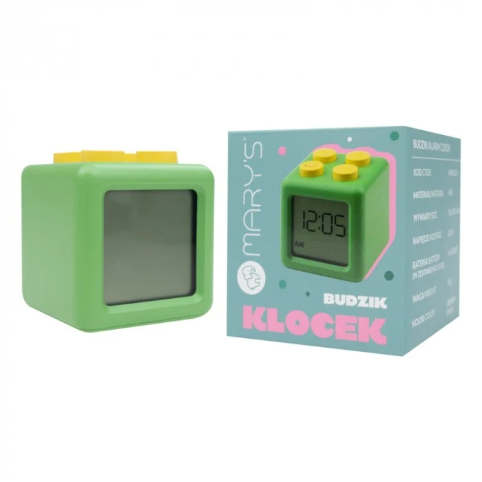 Despertador Cubo Verde