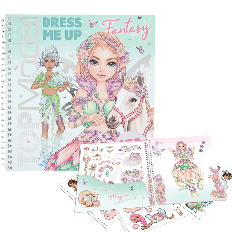 Livro de Autocolantes TOPModel Dress Me Up – Fantasia