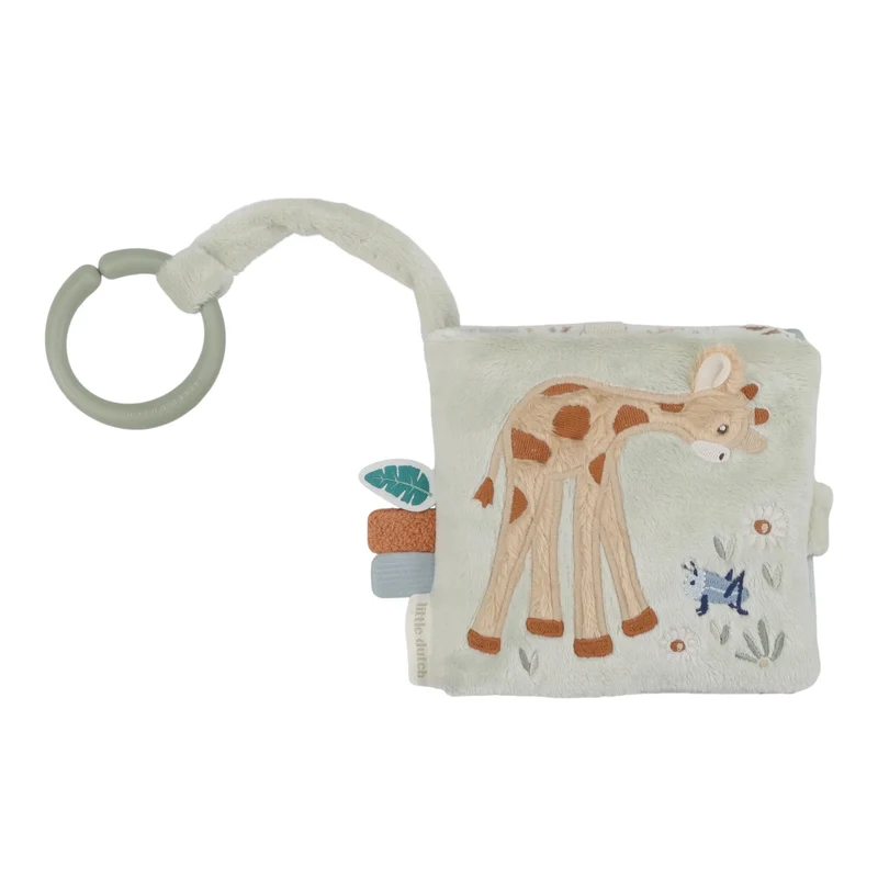 Livro de tecido para carrinho - Animais