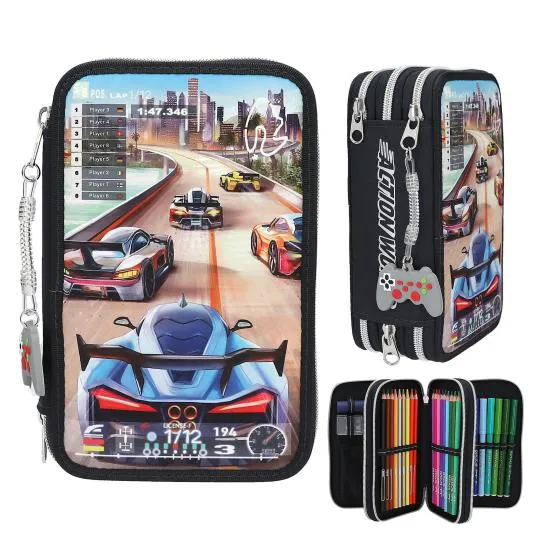 Estojo Triplo Action World Gaming