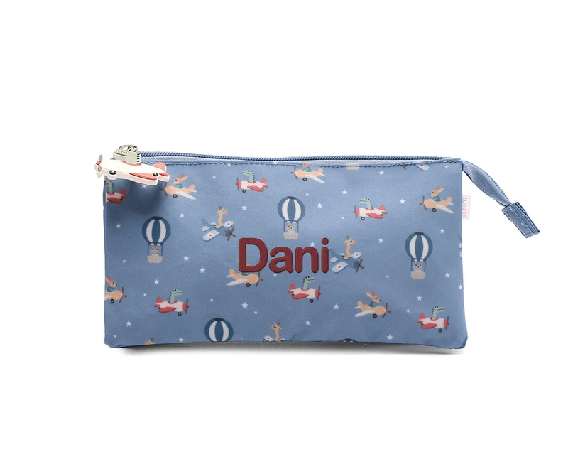 Estojo com 3 Compartimentos Personalizado - Planetas