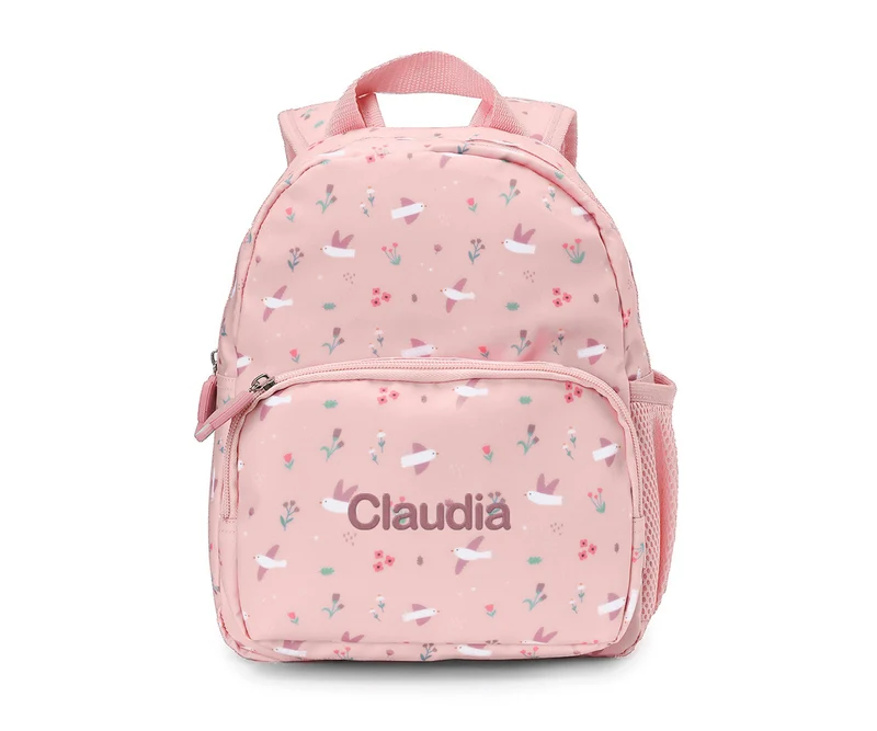 Mochila pré-escolar PERSONALIZADA - Blossom Birds