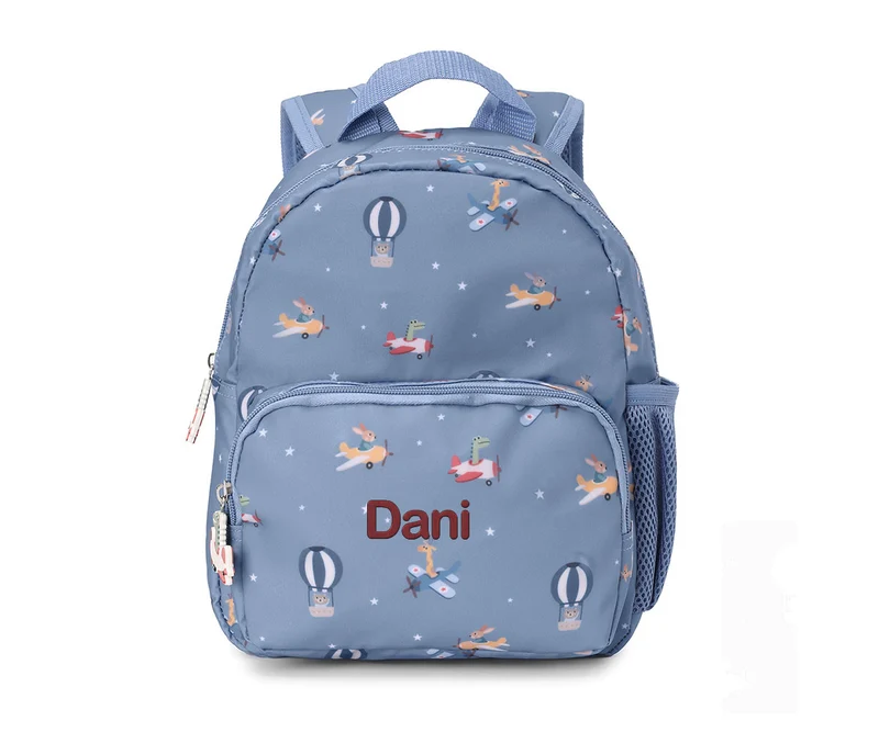 Mochila pré-escolar PERSONALIZADA - Planes