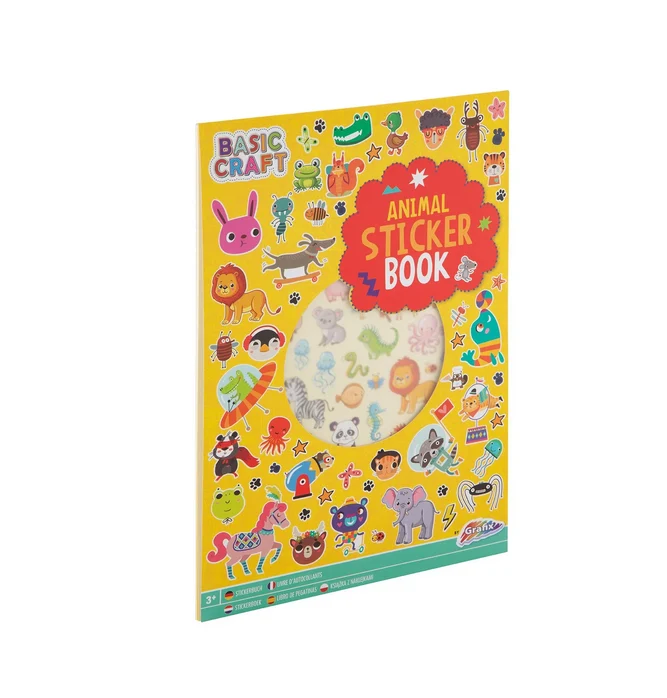 Livro de autocolantes - Animais