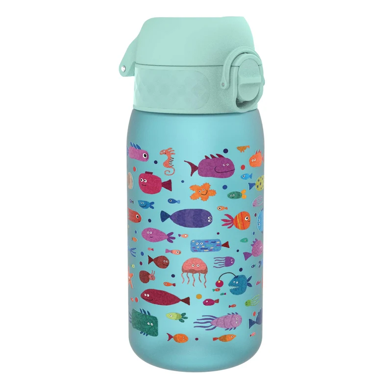Leak Proof Kids Water Bottle, Recyclon, Fish, 350ml (12oz)