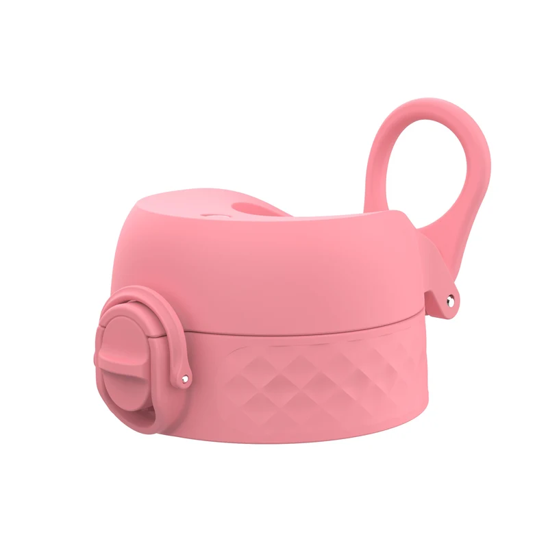 Leak Proof Water Bottle Replacement Lid, Rose Bloom, Large