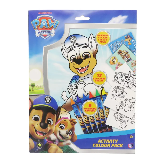 SET ATIVIDADES DE COLORIR - paw patrol