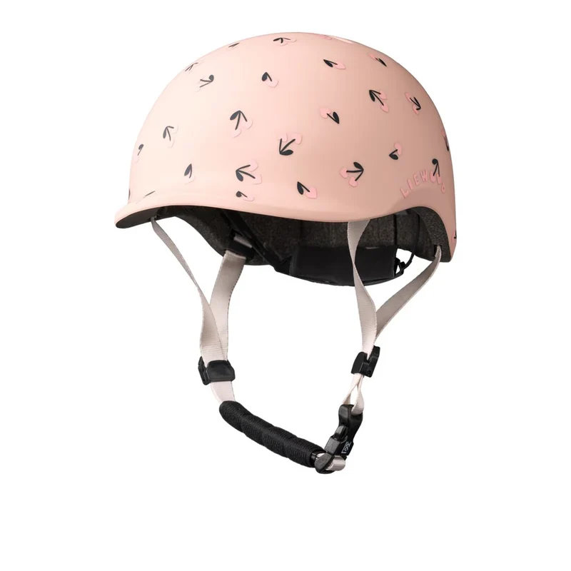 Capacete de Bicicleta Milly – Cherry heart / Rosey