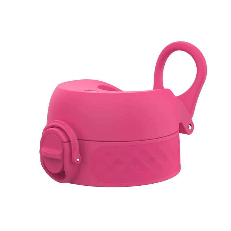 Leak Proof Water Bottle Replacement Lid, Pink, Large