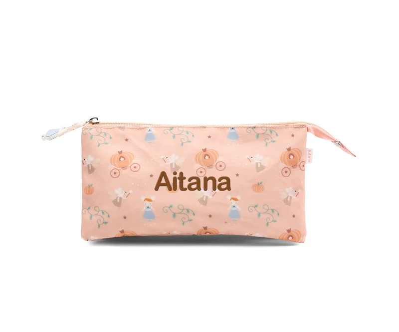 Estojo 3 Compartimentos Personalizado Mouse Fairies